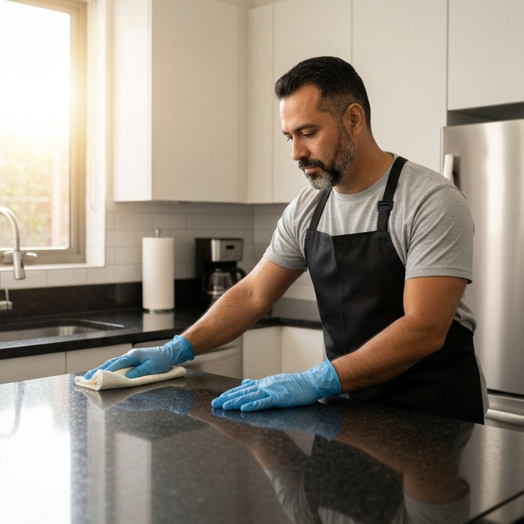 주방 청소 과정